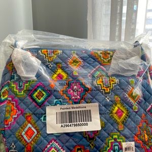 Vera Bradley Carson Shoulder Painted Medallions